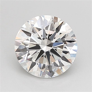 Picture of Lab Grown Diamond 1.51 Carats, Round with Ideal Cut, E Color, VS2 Clarity and Certified by IGI