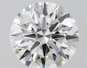 Picture of Lab Grown Diamond 4.16 Carats, Round with Ideal Cut, E Color, VVS2 Clarity and Certified by IGI