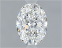 Natural Diamond 0.40 Carats, Oval with  Cut, G Color, VVS1 Clarity and Certified by GIA