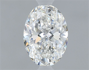 Picture of Natural Diamond 0.40 Carats, Oval with  Cut, G Color, VVS1 Clarity and Certified by GIA