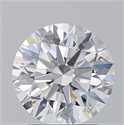 Natural Diamond 2.01 Carats, Round with Excellent Cut, E Color, VVS2 Clarity and Certified by GIA