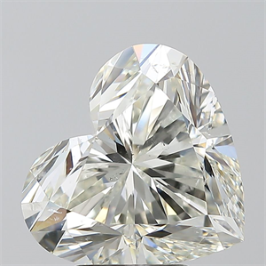 Picture of Natural Diamond 5.02 Carats, Heart with  Cut, I Color, SI1 Clarity and Certified by IGI