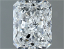 Natural Diamond 1.20 Carats, Radiant with  Cut, E Color, VS1 Clarity and Certified by GIA