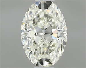 Picture of Natural Diamond 0.60 Carats, Oval with  Cut, J Color, VS2 Clarity and Certified by IGI