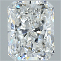 Diamante Natural 2.50 quilates, Radiante , Color F, claridad VVS1 y certificado GIA