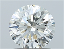 Natural Diamond 1.21 Carats, Round with Excellent Cut, I Color, SI2 Clarity and Certified by GIA