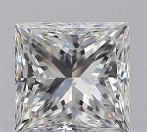 Foto Diamante Natural 1.51 quilates, Princesa , Color F, claridad SI1 y certificado GIA de