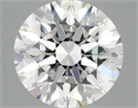Del inventario de diamantes de laboratorio, 2.58 quilates, Redondo , Color F, claridad VVS2 y certificado IGI