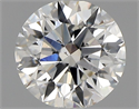 Diamante Natural 0.90 quilates, Redondo , Color H, claridad SI1 y certificado GIA