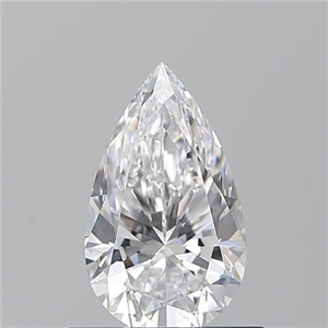 Picture of Natural Diamond 0.70 Carats, Pear with  Cut, D Color, VVS2 Clarity and Certified by GIA