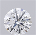 Lab Grown Diamond 4.10 Carats, Round with Excellent Cut, D Color, IF Clarity and Certified by IGI