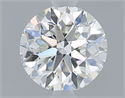 Diamante Natural 0.50 quilates, Redondo , Color I, claridad VS1 y certificado GIA