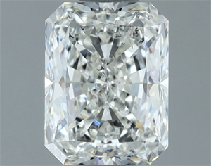 Picture of Natural Diamond 1.03 Carats, Radiant with  Cut, G Color, SI1 Clarity and Certified by IGI