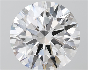 Picture of Lab Grown Diamond 6.52 Carats, Round with Ideal Cut, F Color, VS2 Clarity and Certified by IGI