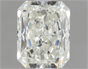 Natural Diamond 1.02 Carats, Radiant with  Cut, J Color, VS1 Clarity and Certified by GIA