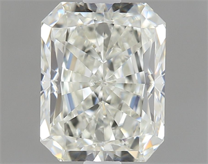 Picture of Natural Diamond 1.02 Carats, Radiant with  Cut, J Color, VS1 Clarity and Certified by GIA