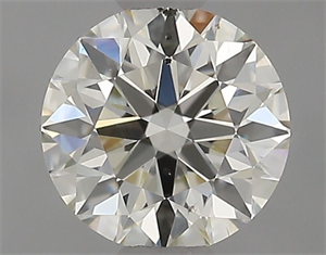 Foto Diamante Natural 0.51 quilates, Redondo , Color I, claridad SI1 y certificado IGI de