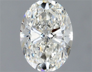 Picture of Natural Diamond 0.91 Carats, Oval with  Cut, G Color, VS2 Clarity and Certified by GIA