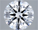 Lab Grown Diamond 3.02 Carats, Round with Excellent Cut, D Color, VVS1 Clarity and Certified by IGI