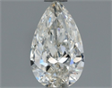 Natural Diamond 0.50 Carats, Pear with  Cut, H Color, VS1 Clarity and Certified by IGI