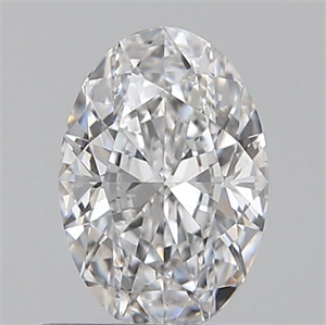 Foto Diamante Natural 0.50 quilates, Ovalado , Color D, claridad VS1 y certificado GIA de
