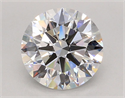 Lab Grown Diamond 3.03 Carats, Round with Ideal Cut, E Color, VVS2 Clarity and Certified by IGI