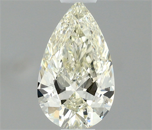 Picture of Natural Diamond 0.40 Carats, Pear with  Cut, K Color, VVS2 Clarity and Certified by IGI