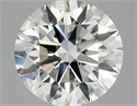 Del inventario de diamantes de laboratorio, 3.04 quilates, Redondo , Color G, claridad VS1 y certificado IGI
