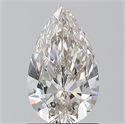 Natural Diamond 1.20 Carats, Pear with  Cut, I Color, SI1 Clarity and Certified by GIA