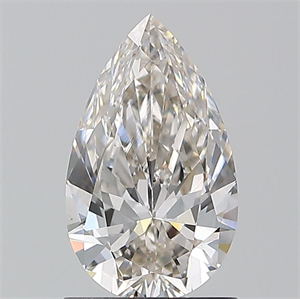 Picture of Natural Diamond 1.20 Carats, Pear with  Cut, I Color, SI1 Clarity and Certified by GIA