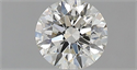 Natural Diamond 0.70 Carats, Round with Excellent Cut, H Color, VVS1 Clarity and Certified by IGI