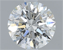 Natural Diamond 1.05 Carats, Round with Excellent Cut, I Color, SI1 Clarity and Certified by GIA