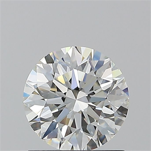 Picture of Natural Diamond 1.00 Carats, Round with Excellent Cut, H Color, SI1 Clarity and Certified by GIA
