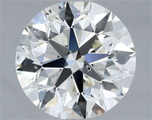 Foto Diamante Natural 2.00 quilates, Redondo , Color K, claridad SI2 y certificado GIA de