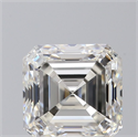 Diamante Natural 2.02 quilates, Asscher , Color H, claridad VS1 y certificado GIA
