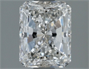 Natural Diamond 1.90 Carats, Radiant with  Cut, H Color, VS2 Clarity and Certified by GIA