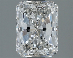 Picture of Natural Diamond 1.90 Carats, Radiant with  Cut, H Color, VS2 Clarity and Certified by GIA