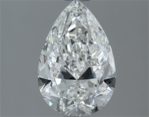 Picture of Natural Diamond 1.30 Carats, Pear with  Cut, G Color, VS2 Clarity and Certified by GIA