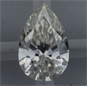 Natural Diamond 0.76 Carats, Pear with  Cut, I Color, SI2 Clarity and Certified by GIA
