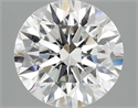 Lab Grown Diamond 2.59 Carats, Round with Excellent Cut, E Color, VVS2 Clarity and Certified by IGI