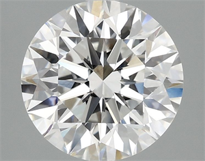 Picture of Lab Grown Diamond 2.59 Carats, Round with Excellent Cut, E Color, VVS2 Clarity and Certified by IGI