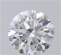 Natural Diamond 0.60 Carats, Round with Excellent Cut, H Color, VS2 Clarity and Certified by IGI