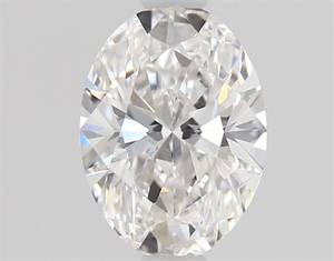 Picture of Natural Diamond 0.51 Carats, Oval with  Cut, F Color, SI1 Clarity and Certified by GIA