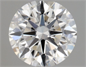 Diamante Natural 0.47 quilates, Redondo , Color F, claridad SI1 y certificado GIA