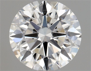 Foto Diamante Natural 0.47 quilates, Redondo , Color F, claridad SI1 y certificado GIA de