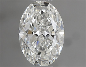 Picture of Natural Diamond 0.45 Carats, Oval with  Cut, G Color, VVS2 Clarity and Certified by GIA