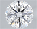 Del inventario de diamantes de laboratorio, 2.23 quilates, Redondo , Color D, claridad VS1 y certificado GIA