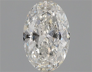 Picture of Natural Diamond 0.71 Carats, Oval with  Cut, G Color, SI2 Clarity and Certified by GIA