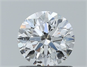 Diamante Natural 0.80 quilates, Redondo , Color D, claridad SI2 y certificado GIA