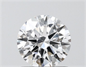 Lab Grown Diamond 1.00 Carats, Round with Excellent Cut, D Color, VVS1 Clarity and Certified by IGI